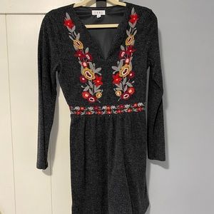 THML Embroidered Dress